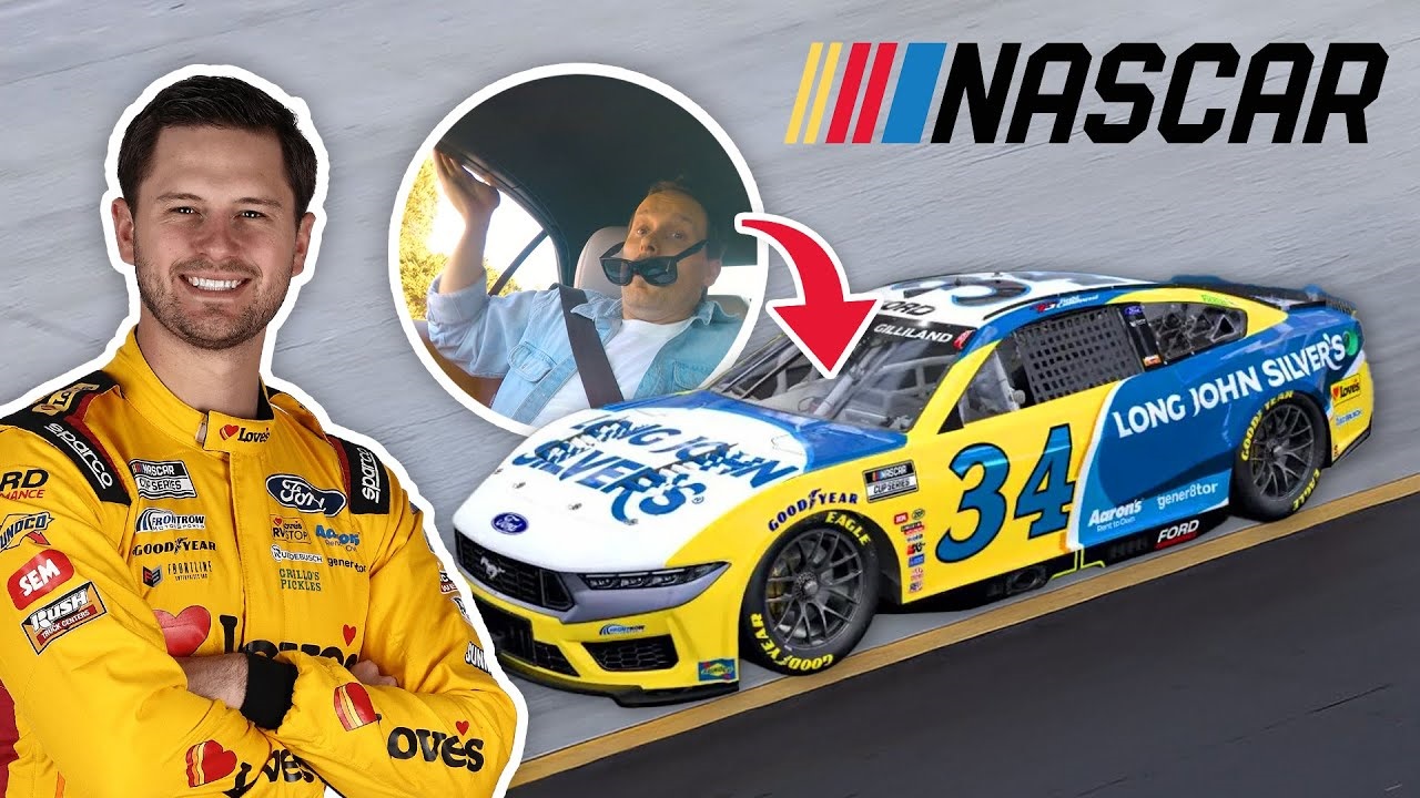 NASCAR driver Todd Gilliland and Josh Mancuso