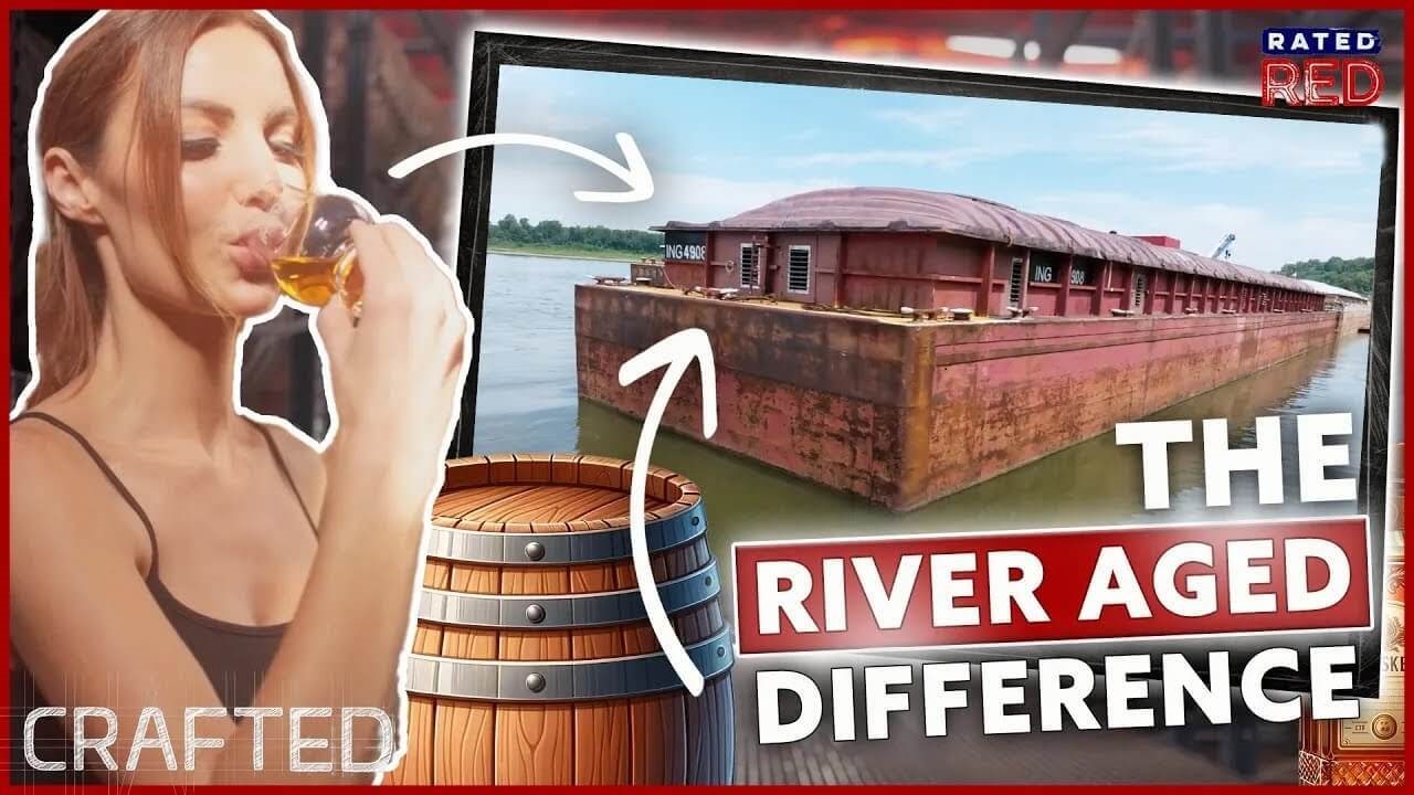 woman drinking bourbon