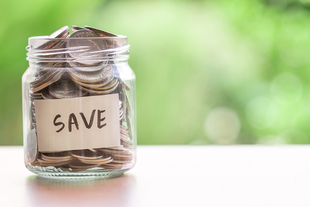 Savings Coin Jar