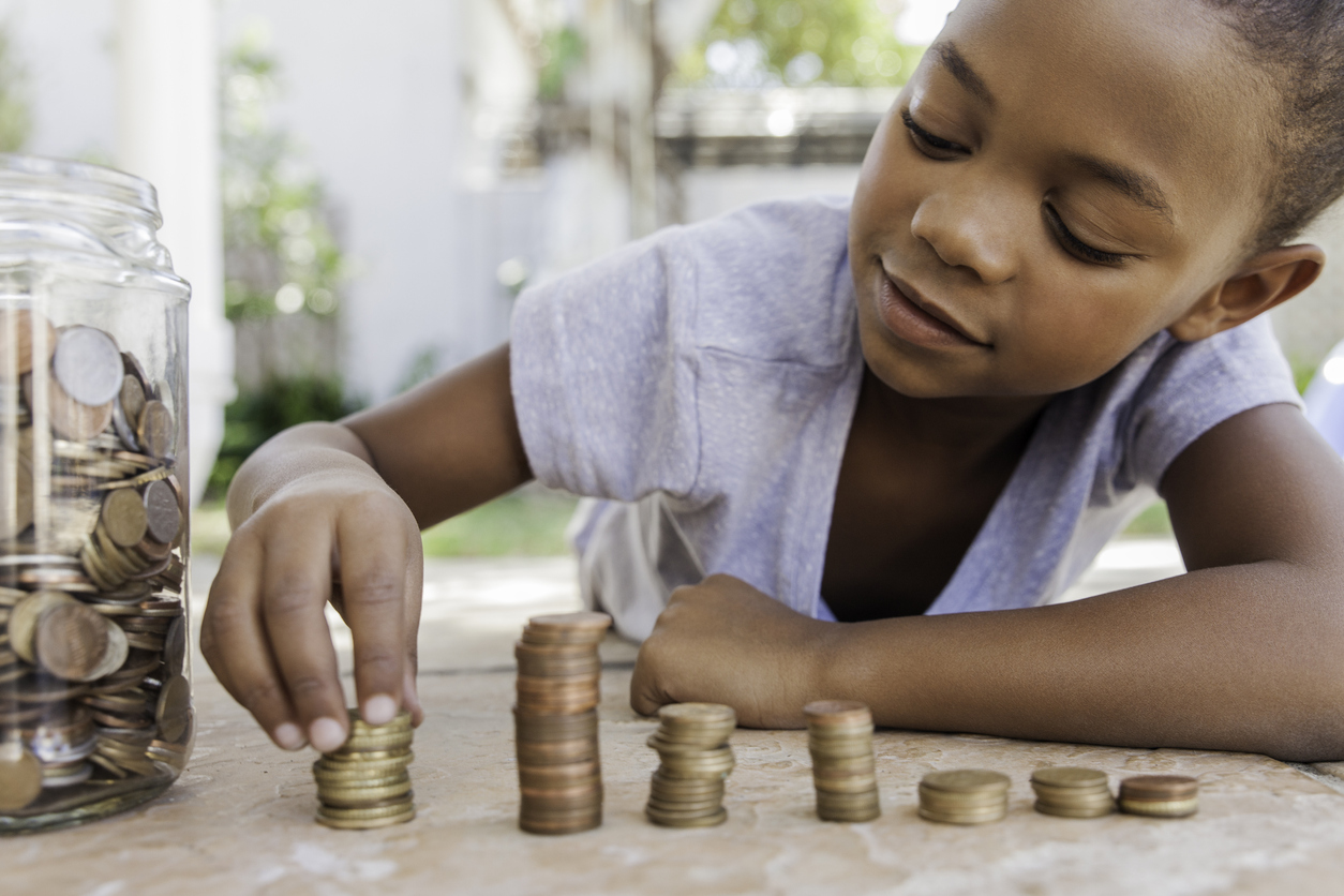 Child Counting Change