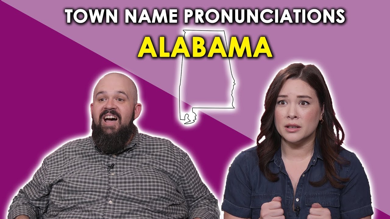 People naming Alabama towns