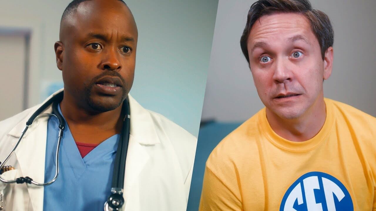 A doctor and his patient